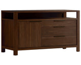 West Bros Phase Sideboard in 80 Walnut, rendering