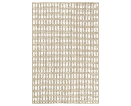 Rug with a Pixel Woven Sisal pattern on a plain background
