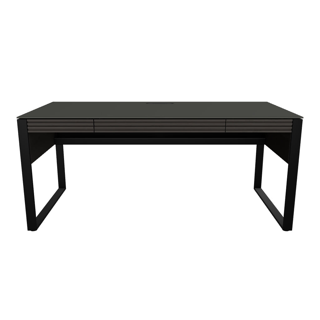 BDi Corridor 6521 Executive Office Desk in Charcoal Stained Ash, 3D model