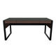BDi Corridor 6521 Executive Office Desk in Chocolate Stained Walnut, 3D model