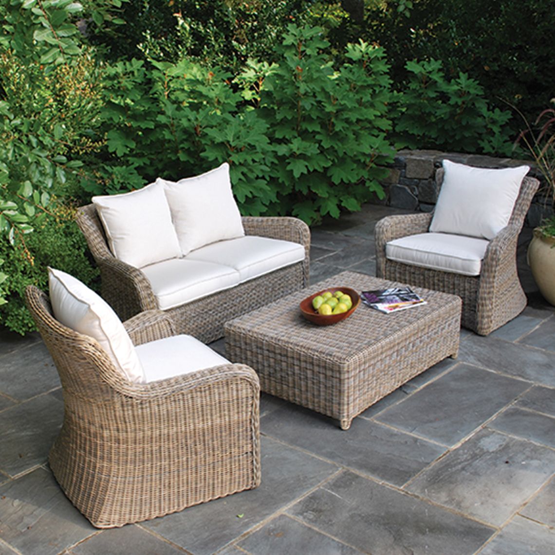 Sag Harbor Deep Seating Settee