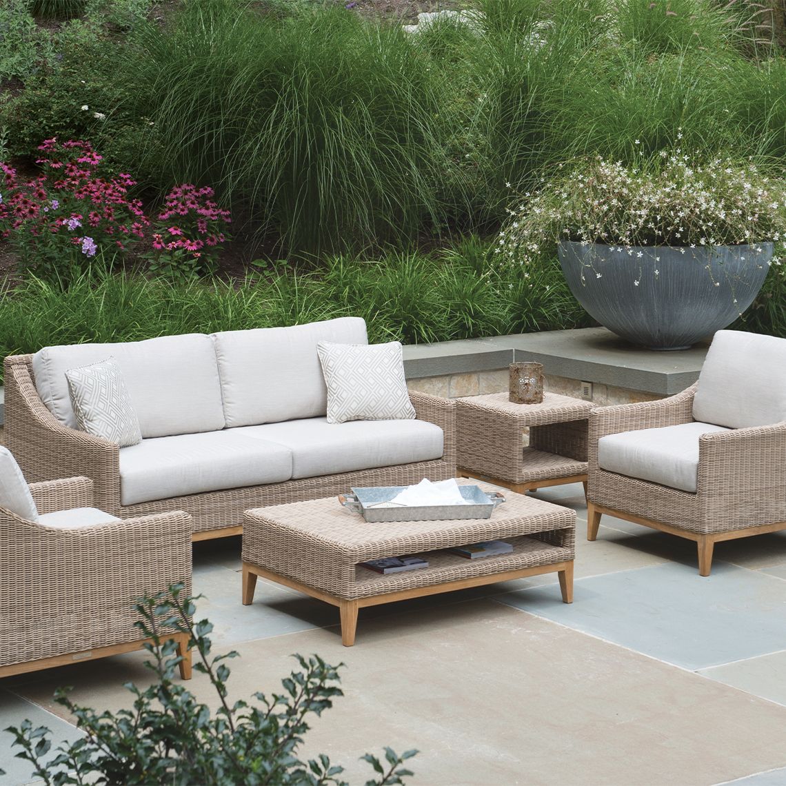 Frances Deep Seating Settee