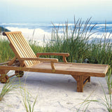 Nantucket Adjustable Chaise Lounge with Wheels