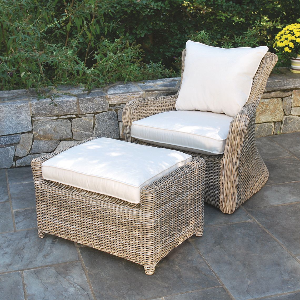 Sag Harbor Deep Seating Ottoman
