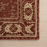 Dash & Albert Quenl Vintage Handmade Wool Rug in Red, photo 4