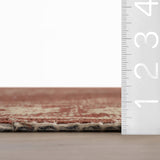 Dash & Albert Quenl Vintage Handmade Wool Rug in Red, photo 5