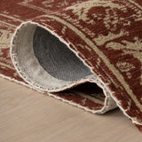 Dash & Albert Quenl Vintage Handmade Wool Rug in Red, photo 6