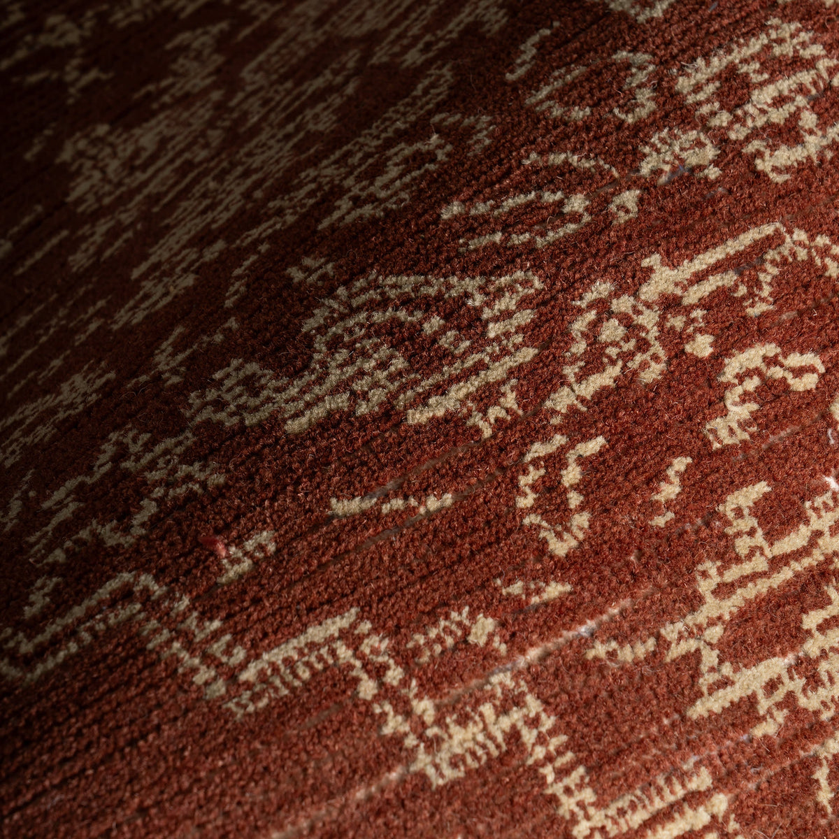 Dash & Albert Quenl Vintage Handmade Wool Rug in Red, photo 7
