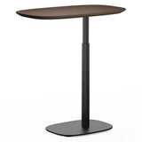 BDi Serif 1045 Adjustable Side/Laptop Table in Toasted Oak, on white