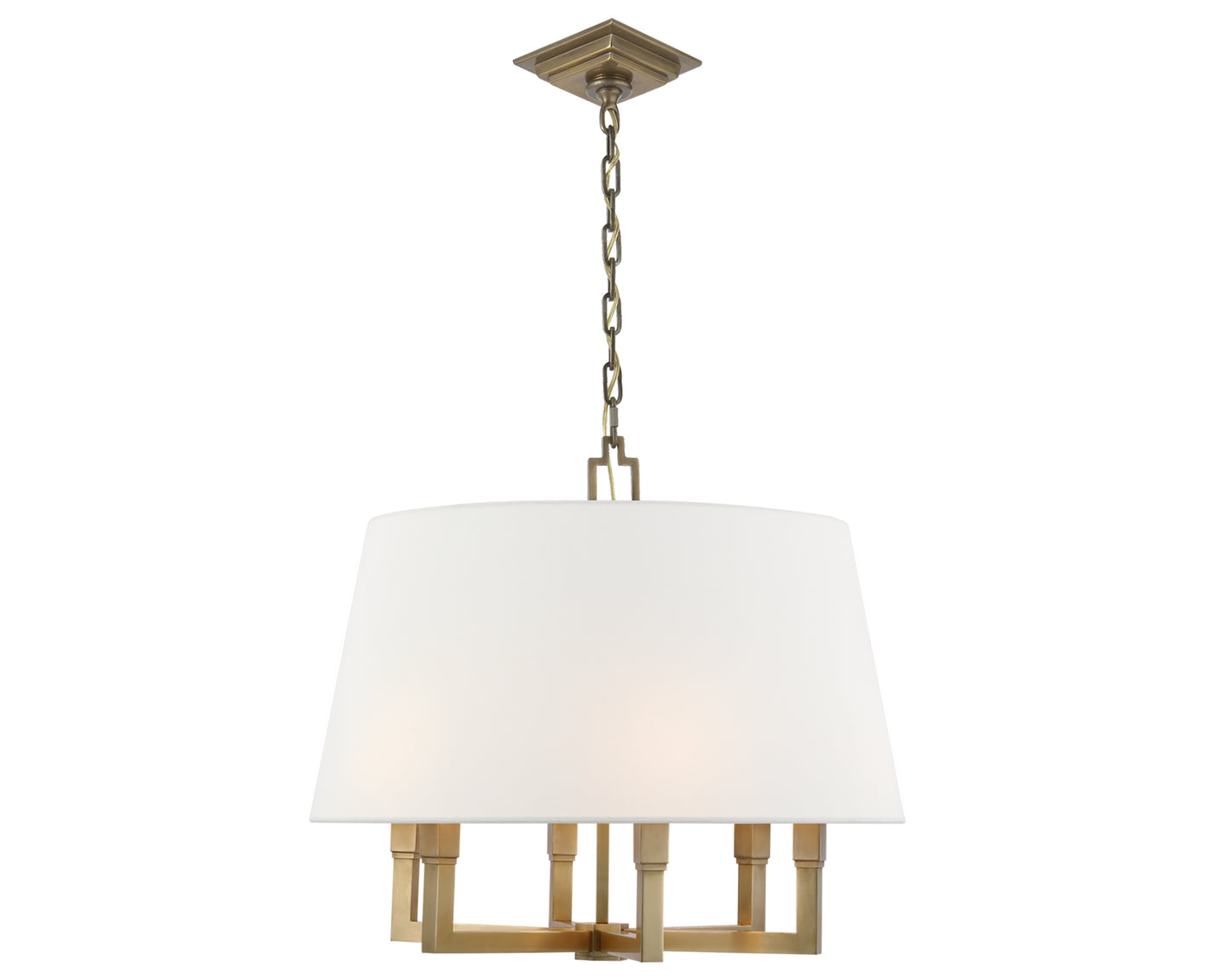 Square Tube Hanging Shade