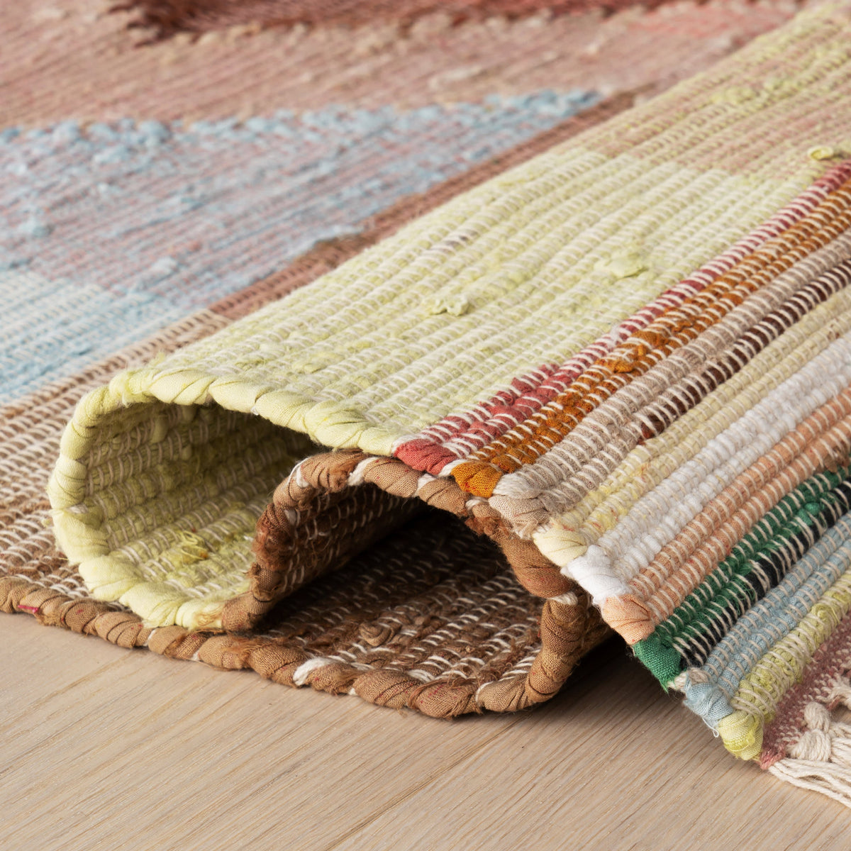 Dash & Albert Solmira Southwestern Handmade Cotton Rug in Multicolour, photo 6