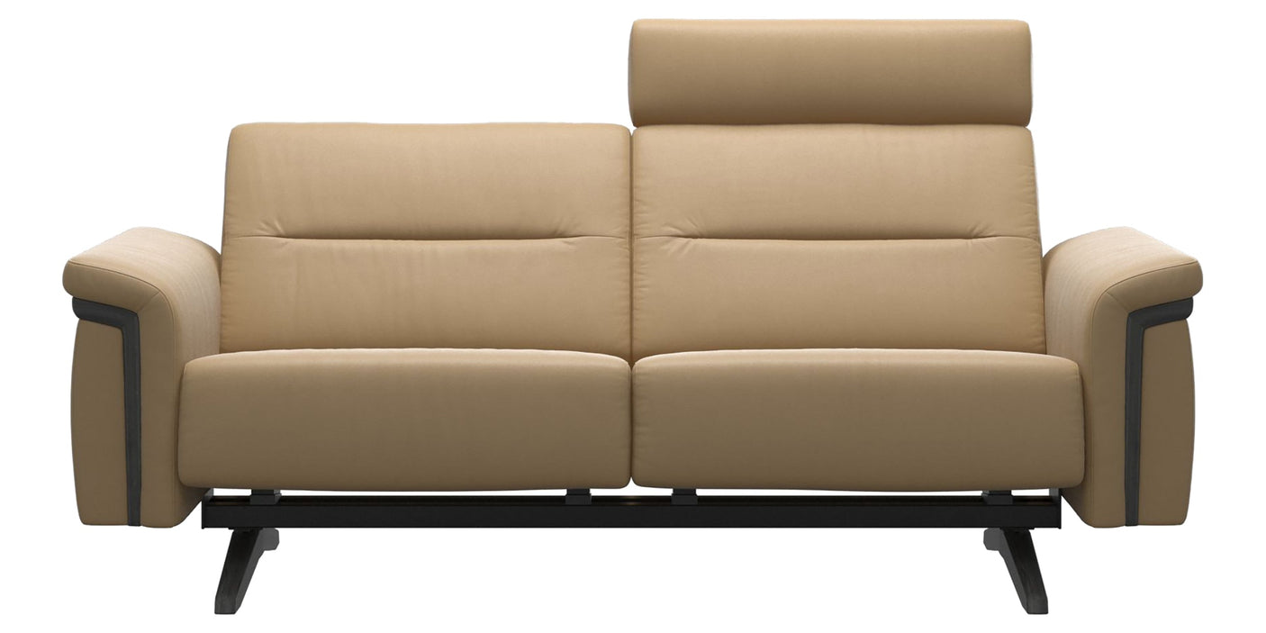 Stella Wood | 2-Seater Sofa with Headrest
