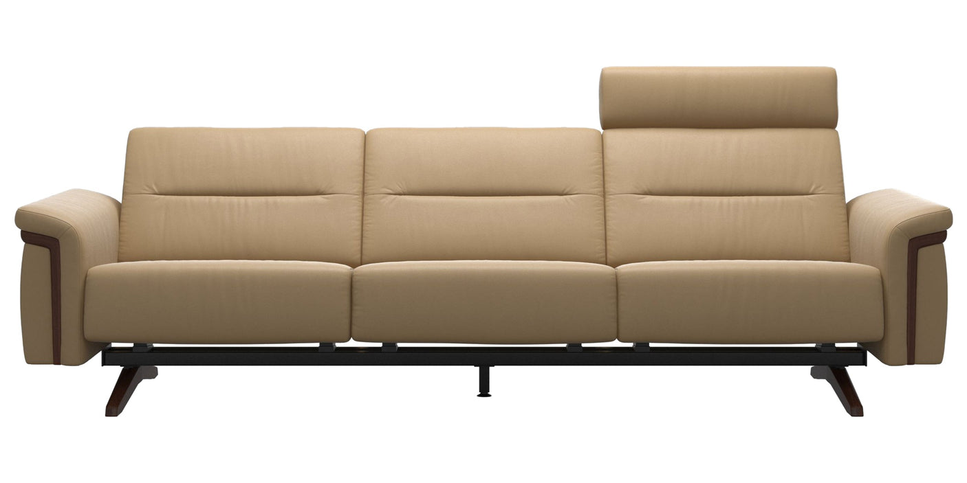 Stella Wood | 3-Seater Sofa with Headrest