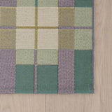 Dash & Albert Sundara Modern Plaid Indoor/Outdoor Rug in Blue Multi, photo 5