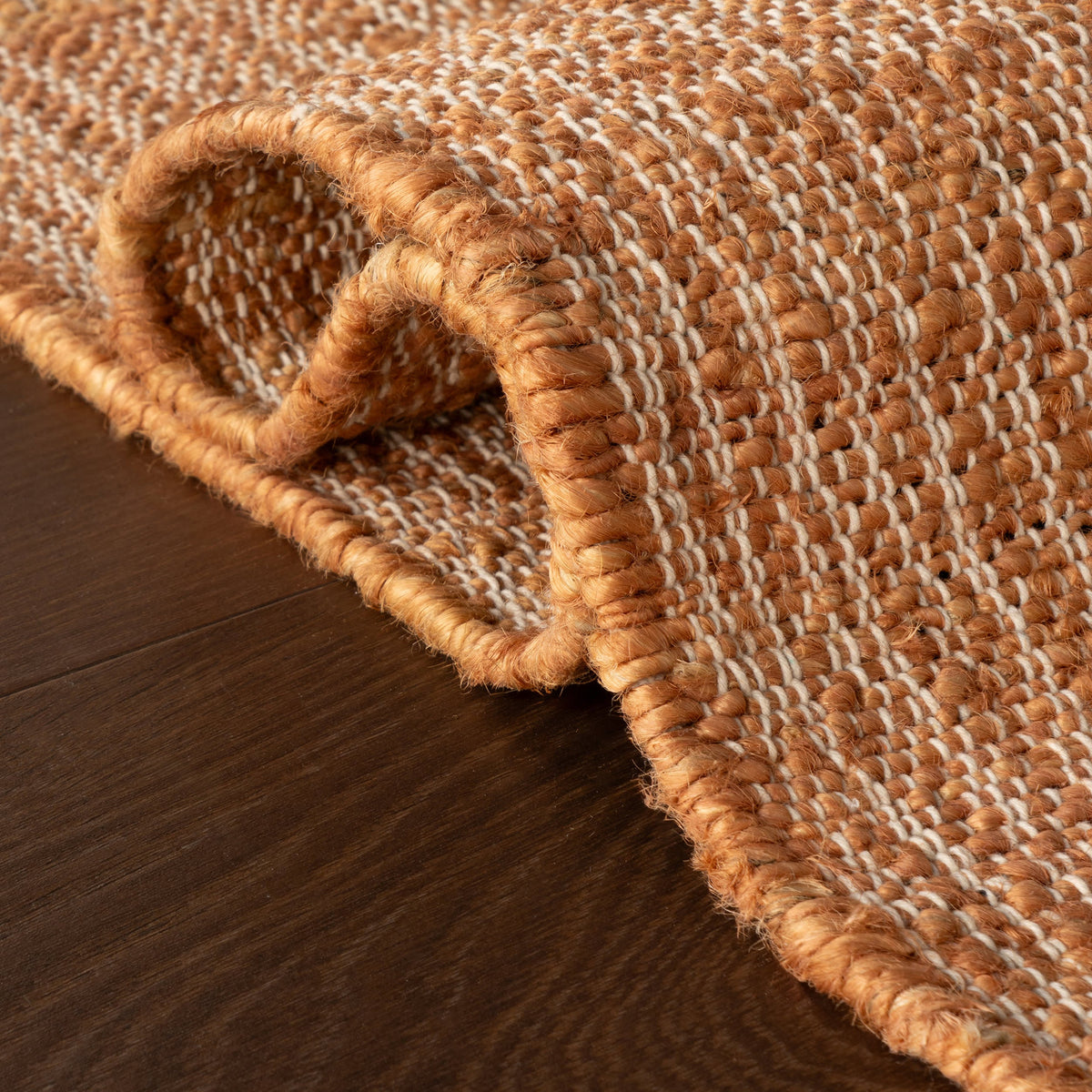 Dash & Albert Tayo Modern Striped Indoor Rug in Orange, photo 8