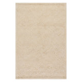 Dash & Albert Thale Textured Handmade Jute Rug in Bleach, on white