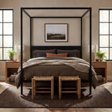 Dash & Albert Thale Textured Handmade Jute Rug in Chocolate Brown, photo 3