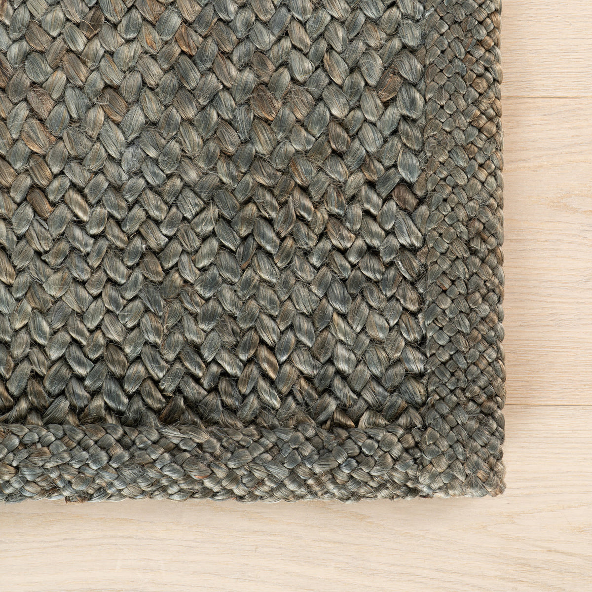 Dash & Albert Thale Textured Handmade Jute Rug in Grey, photo 4