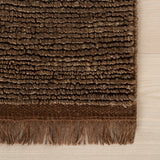 Dash & Albert Varnu Textured Handmade Jute Rug in Brown, photo 5