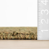 Dash & Albert Varnu Textured Handmade Jute Rug in Green, photo 7
