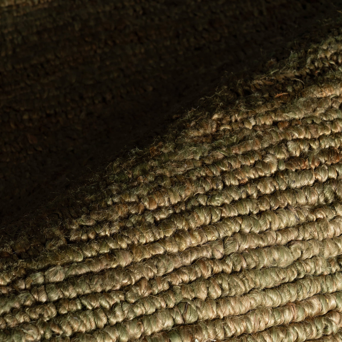 Dash & Albert Varnu Textured Handmade Jute Rug in Green, photo 10