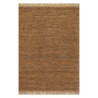 Dash & Albert Varnu Textured Handmade Jute Rug in Natural, on white