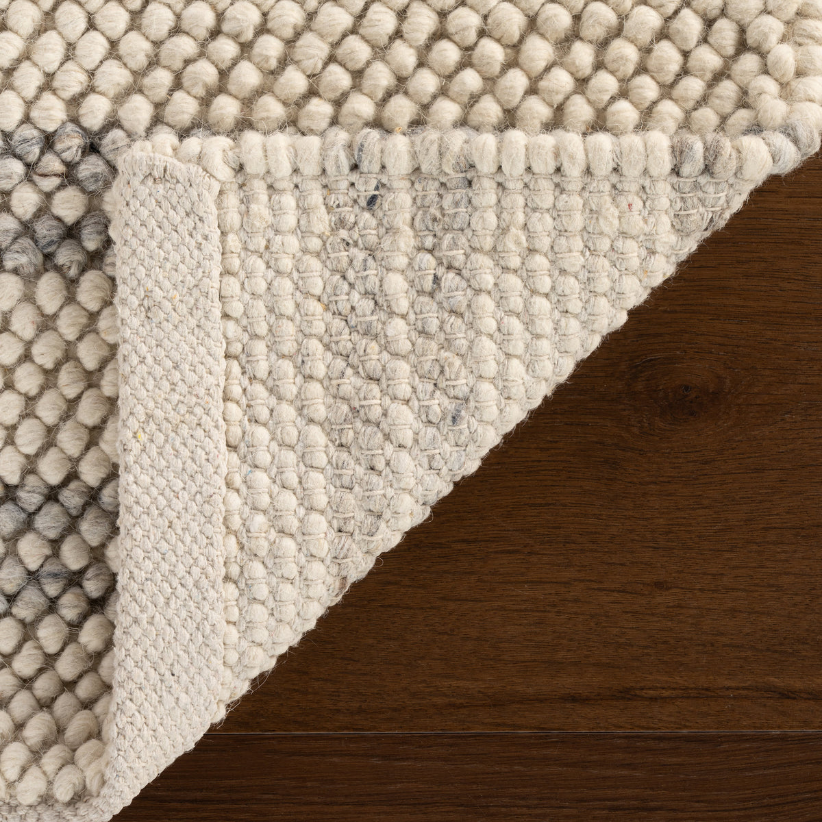 Dash & Albert Venit Modern Striped Farmhouse Rug in Beige, photo 2
