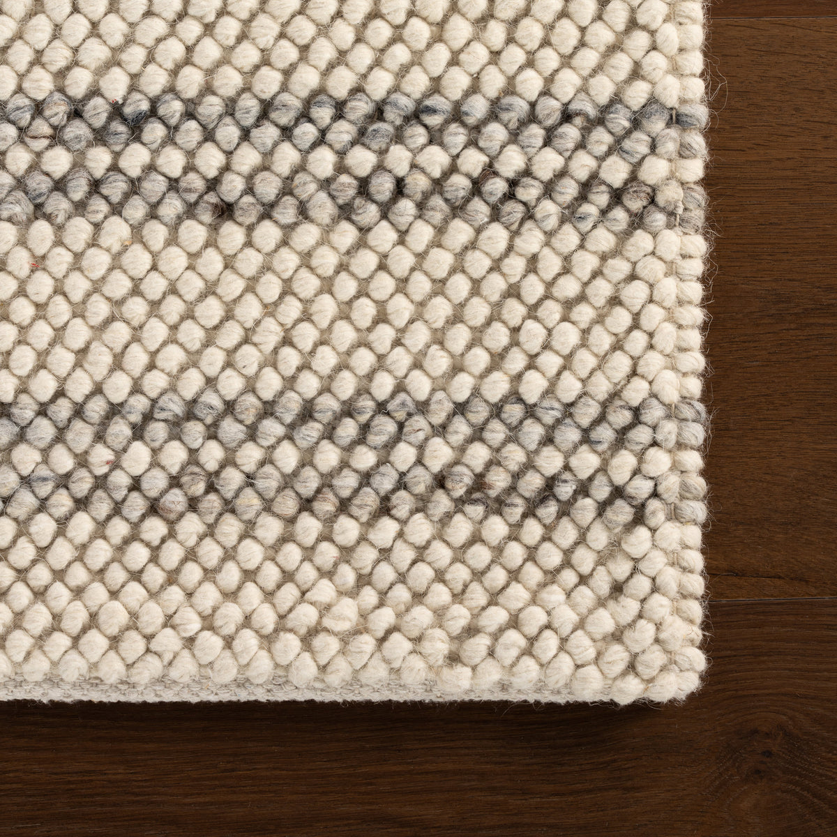 Dash & Albert Venit Modern Striped Farmhouse Rug in Beige, photo 3