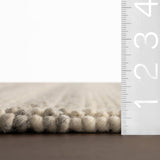 Dash & Albert Venit Modern Striped Farmhouse Rug in Beige, photo 4