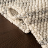Dash & Albert Venit Modern Striped Farmhouse Rug in Beige, photo 5