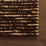 Dash & Albert Vicart Modern Striped Bohemian Rug in Brown, photo 3