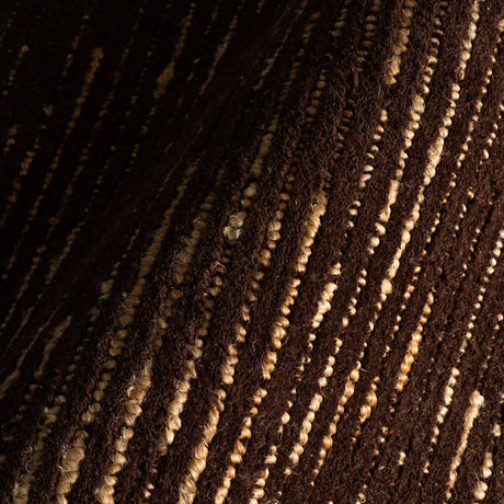 Dash & Albert Vicart Modern Striped Bohemian Rug in Brown, photo 6