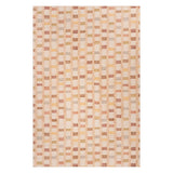 Dash & Albert Virey Bohemian Geometric Washable Rug in Multicolour, on white