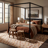 Dash & Albert Virey Bohemian Geometric Washable Rug in Multicolour, photo 3