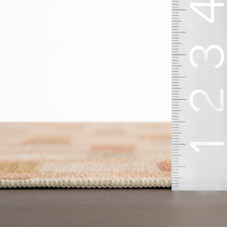 Dash & Albert Virey Bohemian Geometric Washable Rug in Multicolour, photo 7