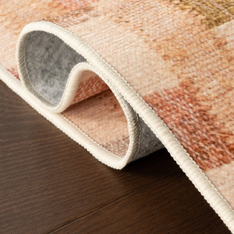 Dash & Albert Virey Bohemian Geometric Washable Rug in Multicolour, photo 9