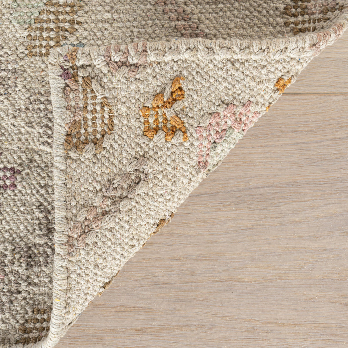 Dash & Albert Vittoria Cotton Rug in Multicolour, photo 3