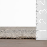 Dash & Albert Zole Plaid Handmade Cotton Rug in Ivory, photo 5