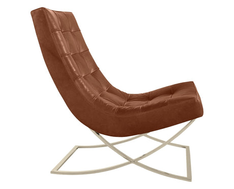 Harness Leather Whiskey | Lee Industries 1549 Chair | Valley Ridge Furniture