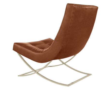 Harness Leather Whiskey | Lee Industries 1549 Chair | Valley Ridge Furniture