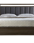 Pewter | West Bros Fulton Upholstered Bed