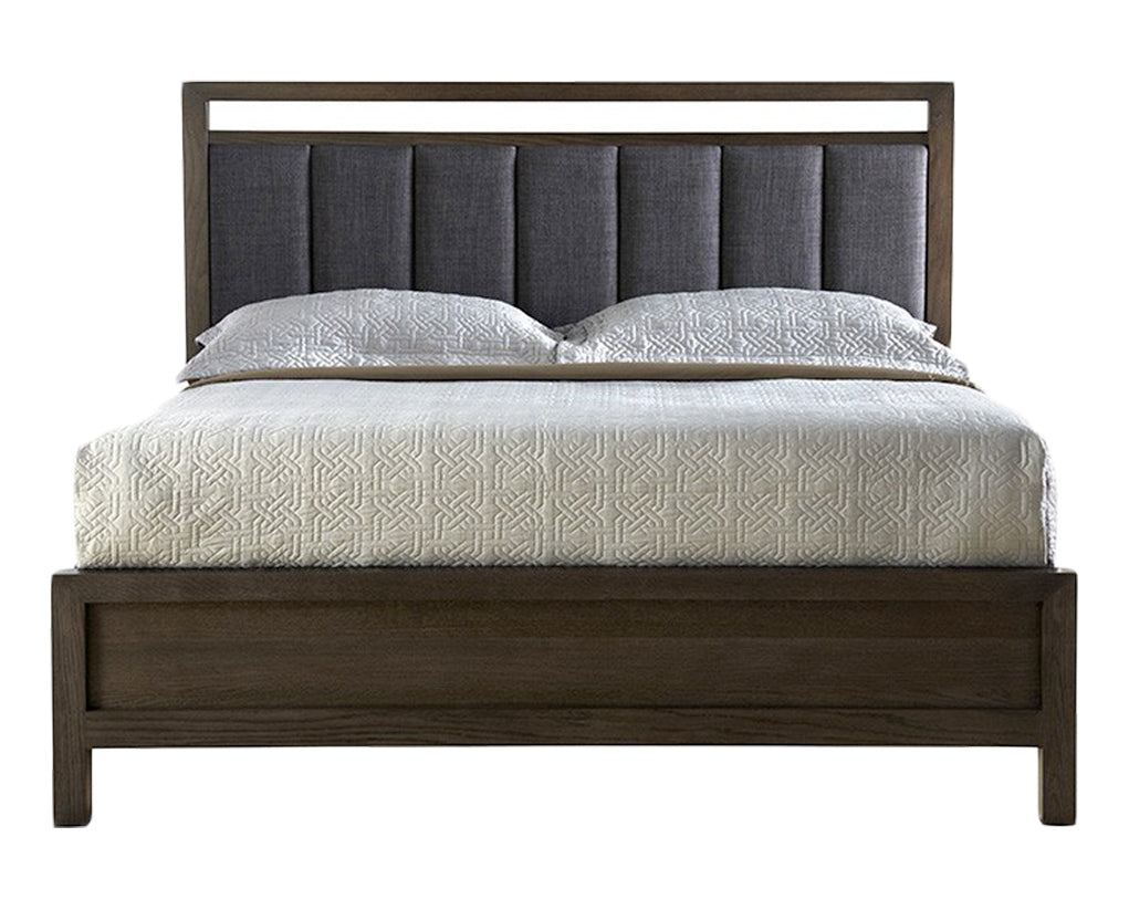 Pewter | West Bros Fulton Upholstered Bed