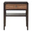 Carbon with Walnut Stripe | West Bros Hayden Night Table