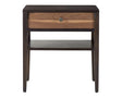 Carbon with Walnut Stripe | West Bros Hayden Night Table