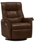 Sauvage Leather Caramel | Norwegian Comfort Denver Recliner | Valley Ridge Furniture
