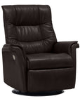 Sauvage Leather Truffle | Norwegian Comfort Denver Recliner | Valley Ridge Furniture