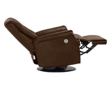 Sauvage Leather Caramel | Norwegian Comfort Denver Recliner | Valley Ridge Furniture