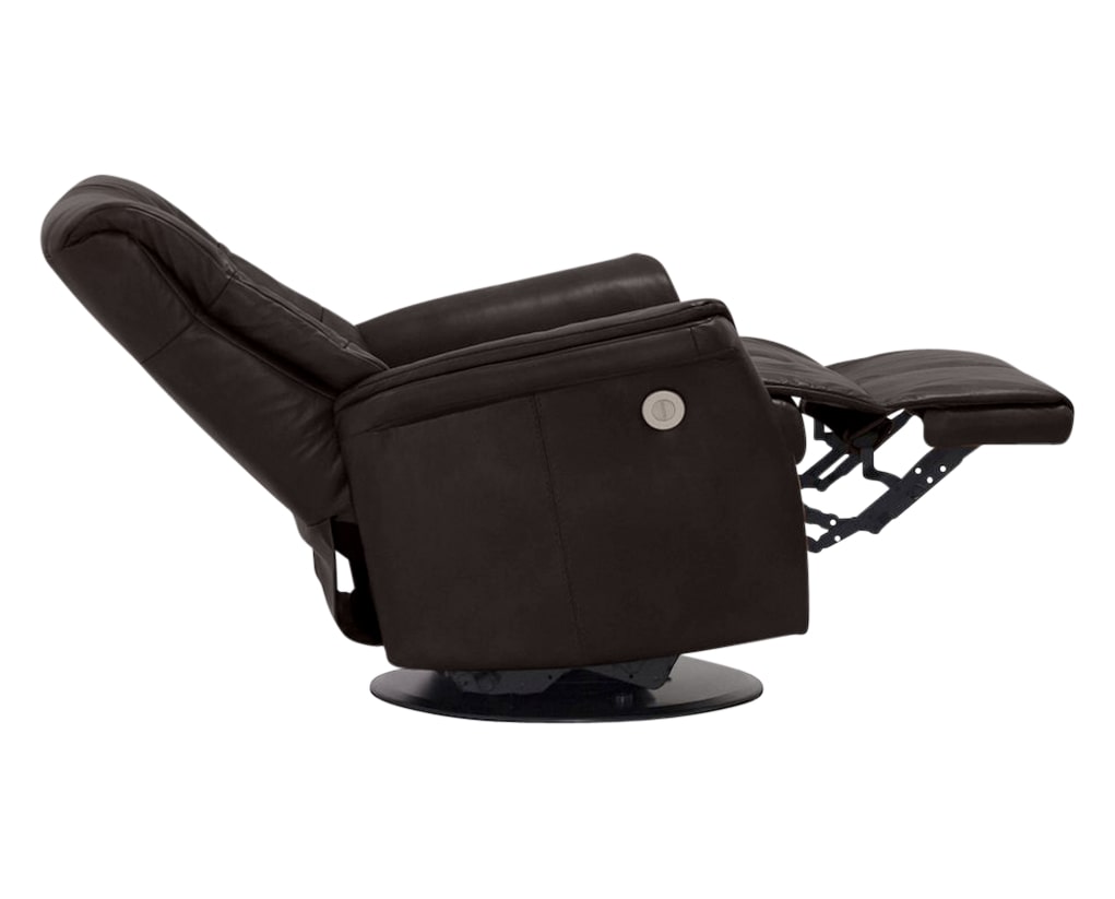 Sauvage Leather Truffle | Norwegian Comfort Denver Recliner | Valley Ridge Furniture