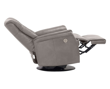 Trend Leather Cinder | Norwegian Comfort Denver Recliner | Valley Ridge Furniture