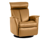Trend Leather Nature | Norwegian Comfort Luc Recliner | Valley Ridge Furniture